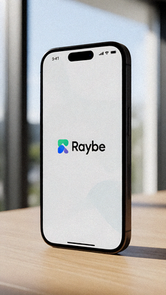 Raybe雷竞技体育平台移动端App界面展示在手机上的效果图