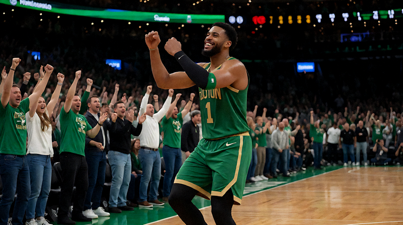 NBA凯尔特人队比赛精彩瞬间